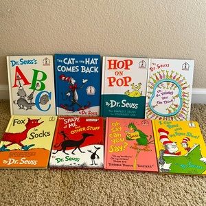 Dr.Seuss books lot of 8 excellent used condition